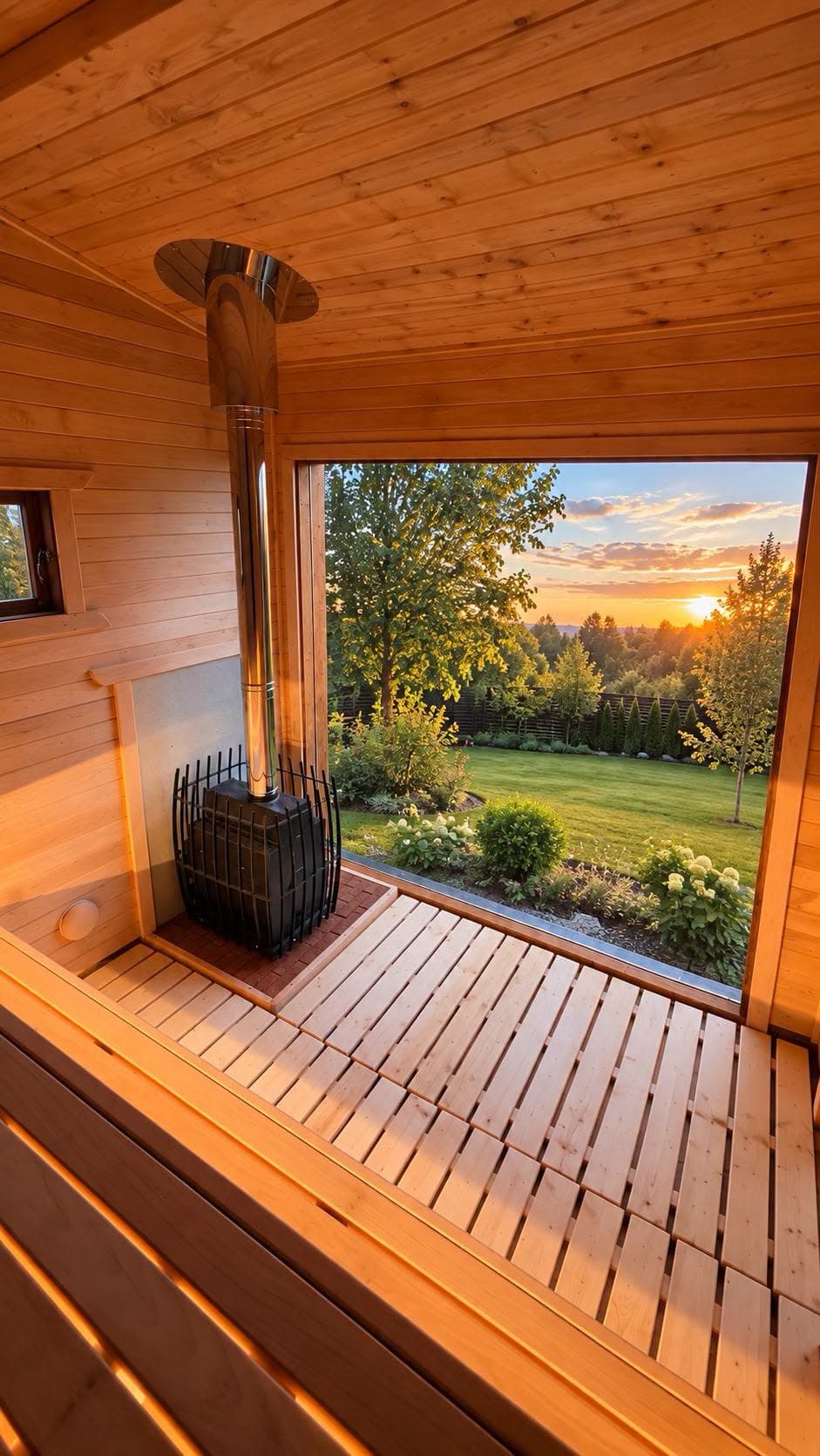 Compact Backyard Modular Sauna - 1